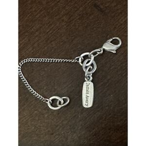 James Avery Sterling Silver Tag and Safety Chain Clasp